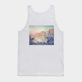 The Port of Saint-Tropez by Paul Signac Tank Top